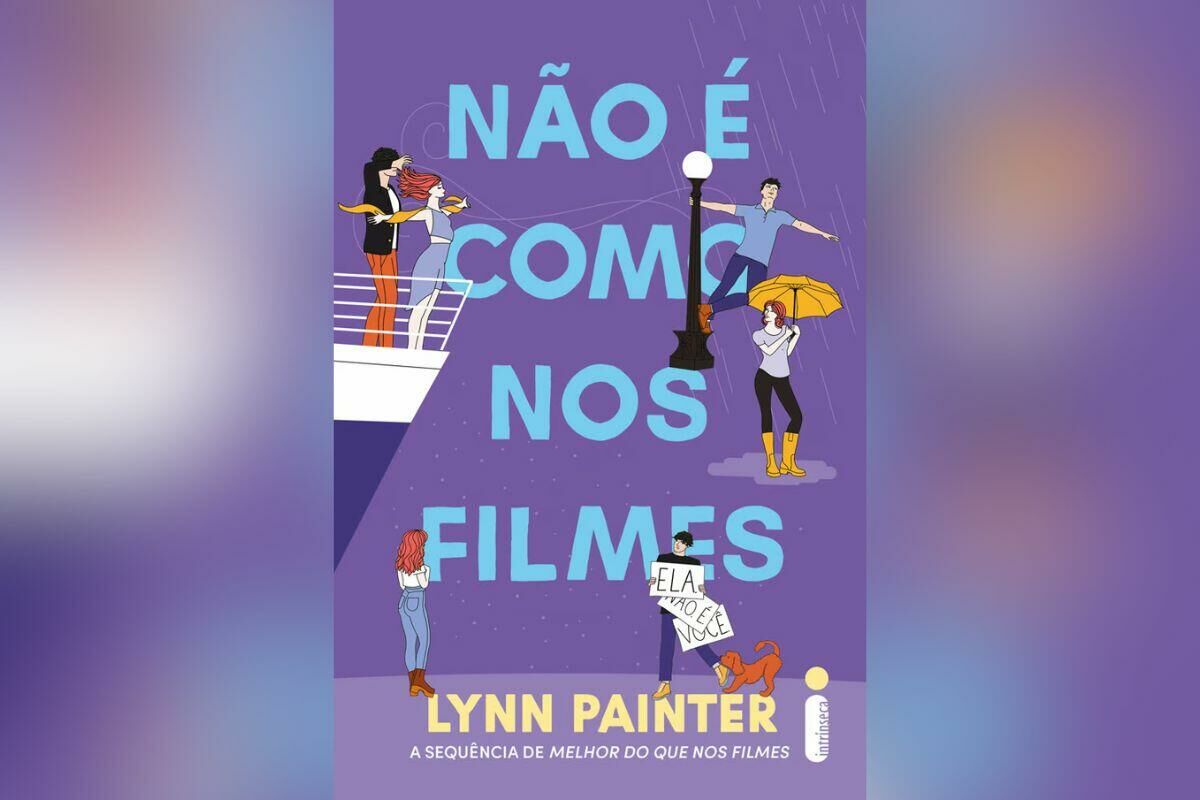 Imagem de compartilhamento para o artigo Livro Não é Como nos Filmes chega em novembro para conquistar os fãs de comédia romântica da MS Todo dia